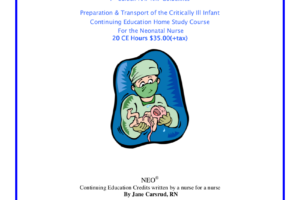 RN Continuing Education Critical Infant Moments to the 4th power 2017 Update